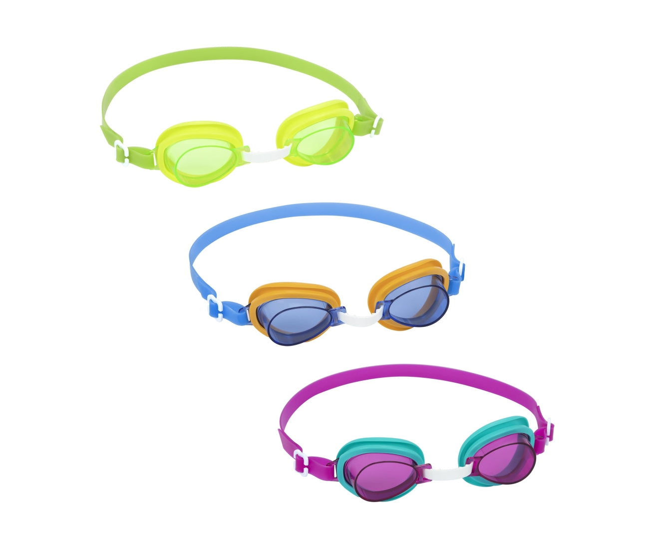 Óculos De Natação Aqua Burst Essential Verde Bestway