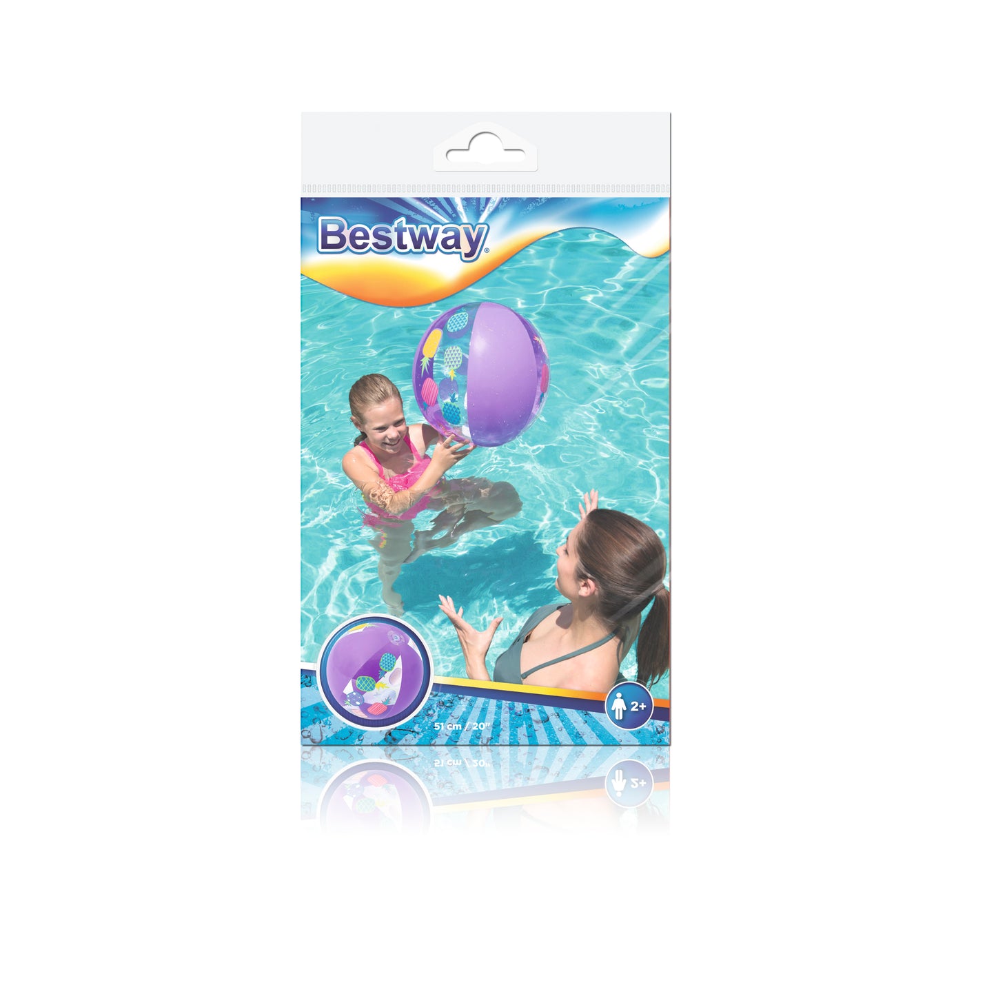 Bola De Praia 51Cm Bestway Cor sortida