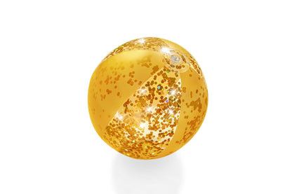 Bola De Praia Com Purpurinas Ouro 41Cm Bestway