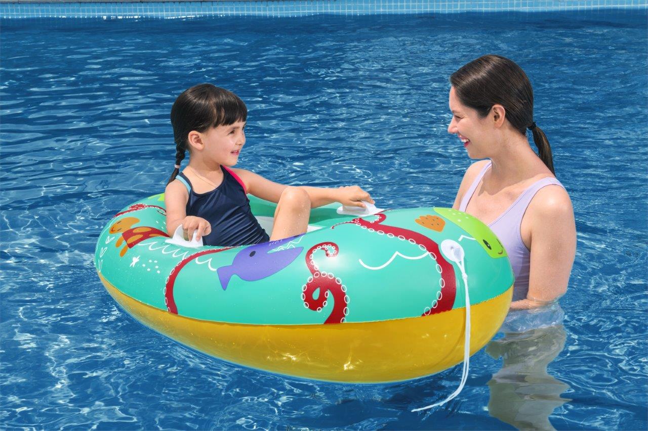 Barco Insuflável Peixe 1,19M X 79Cm Bestway