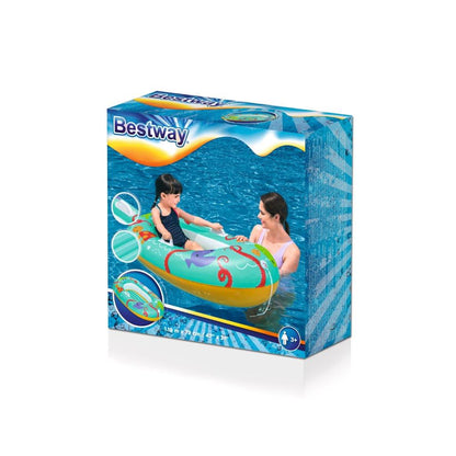 Barco Insuflável Peixe 1,19M X 79Cm Bestway