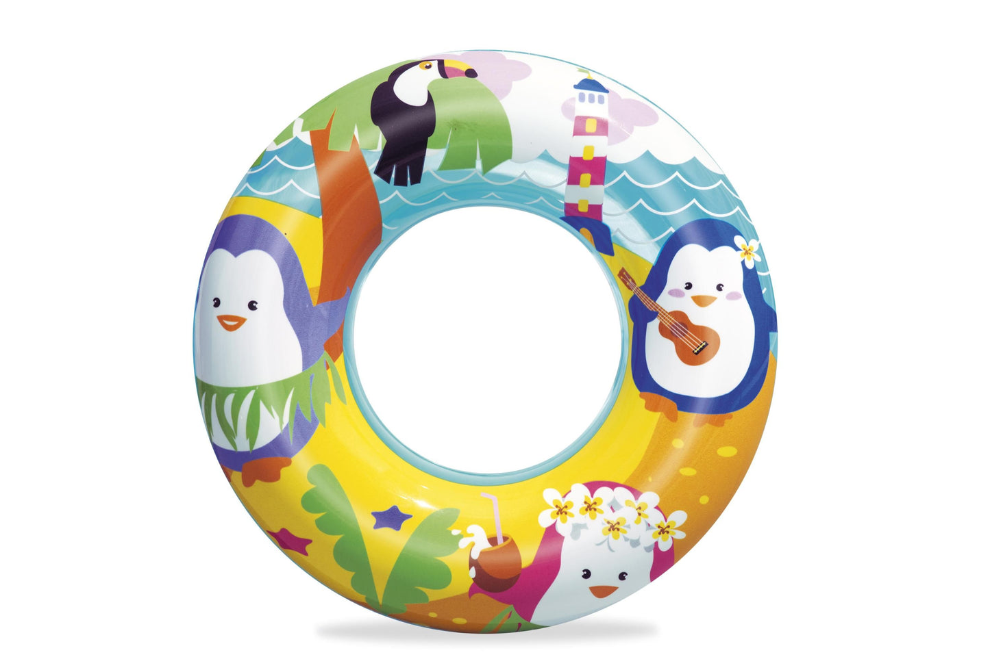 Círculo De Natação Dos Pinguins 51Cm Bestway