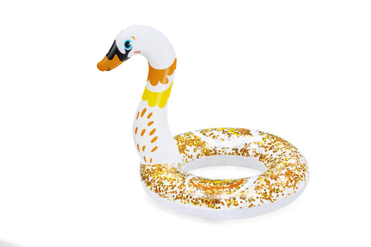 Bóia Com Glitter Cisne 61Cm X 58,5Cm Bestway