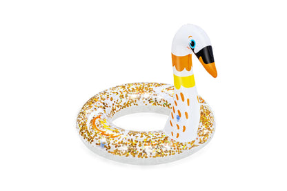 Bóia Com Glitter Cisne 61Cm X 58,5Cm Bestway