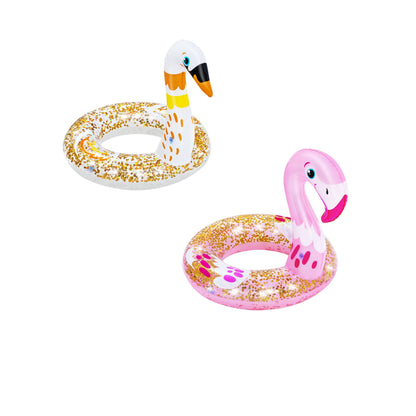 Bóia Com Glitter Cisne 61Cm X 58,5Cm Bestway