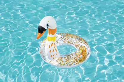 Bóia Com Glitter Cisne 61Cm X 58,5Cm Bestway