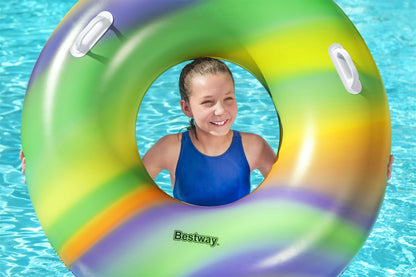Bóia Insuflável Arco-Íris 1,19M Bestway