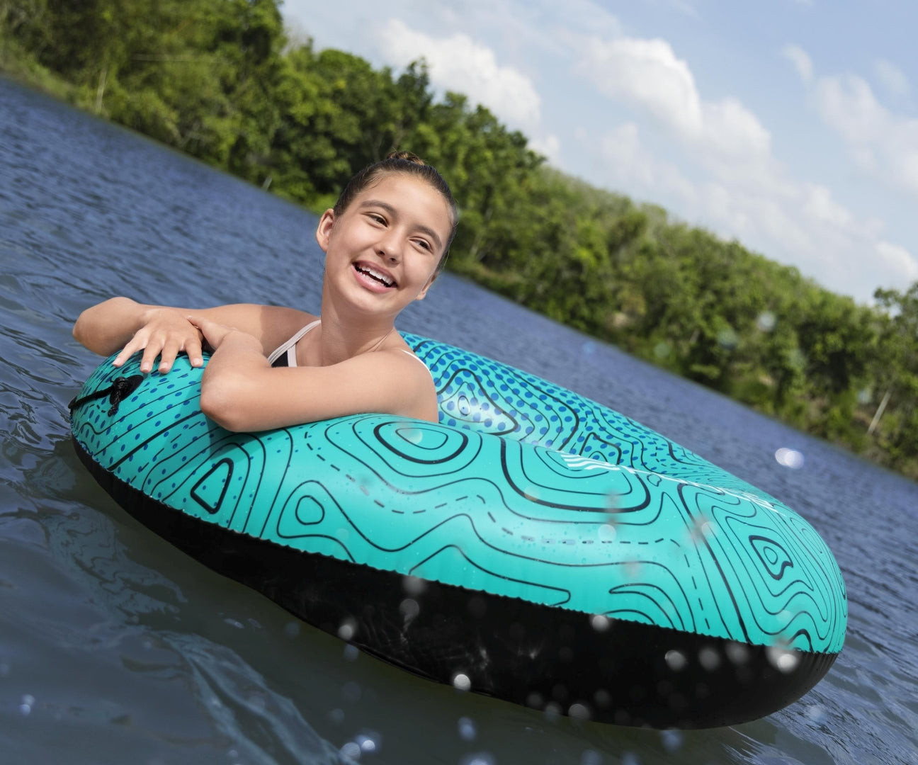 Bóia Insuflável Hydro Force Breeze Rider Marine 1,19M Bestway