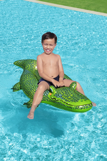 Crocodilo Insuflável Para Nadar Com Pega 1,52M X 71Cm Bestway