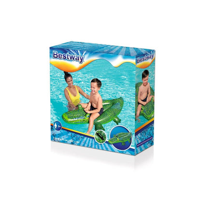 Crocodilo Insuflável Para Nadar Com Pega 1,52M X 71Cm Bestway