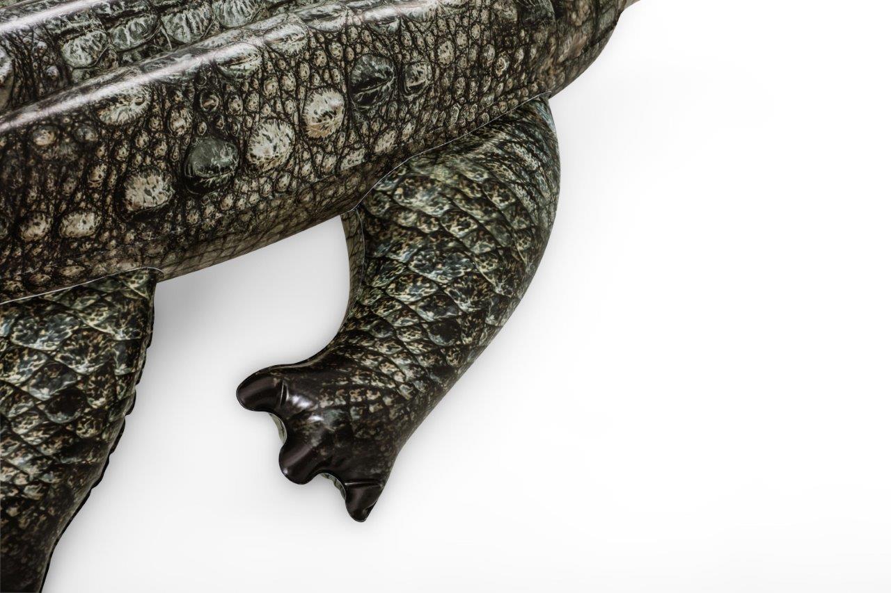 Crocodilo Insuflável Para Nadar Com Pega 1,93M X 94Cm Bestway