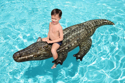 Crocodilo Insuflável Para Nadar Com Pega 1,93M X 94Cm Bestway