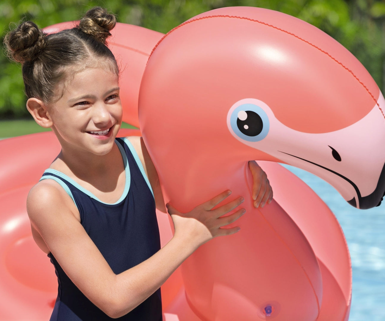 Flamingo Insuflável Para Natação 1,38M X 1,07M Bestway