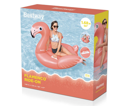 Flamingo Insuflável Para Natação 1,68M X 1,2M Bestway