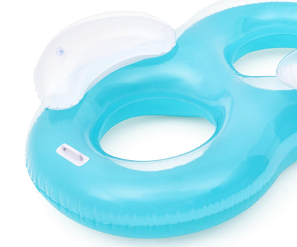 Bóia Insuflável Dupla Cool Comfort Azul 1,88M X 1,17M Bestway