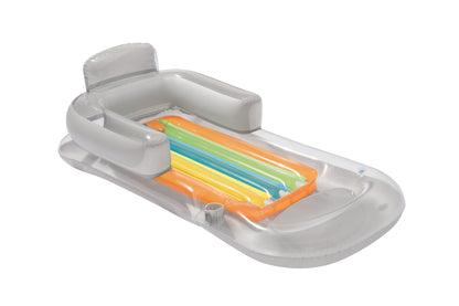 Colchão De Praia Insuflável Com Encosto E Apoios De Braços 1,61M X 84Cm Bestway