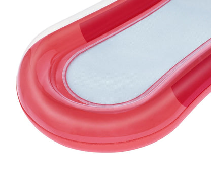 Colchão Insuflável Hydroluxe Com Fundo De Rede Vermelho 1,60M X 84Cm Bestway