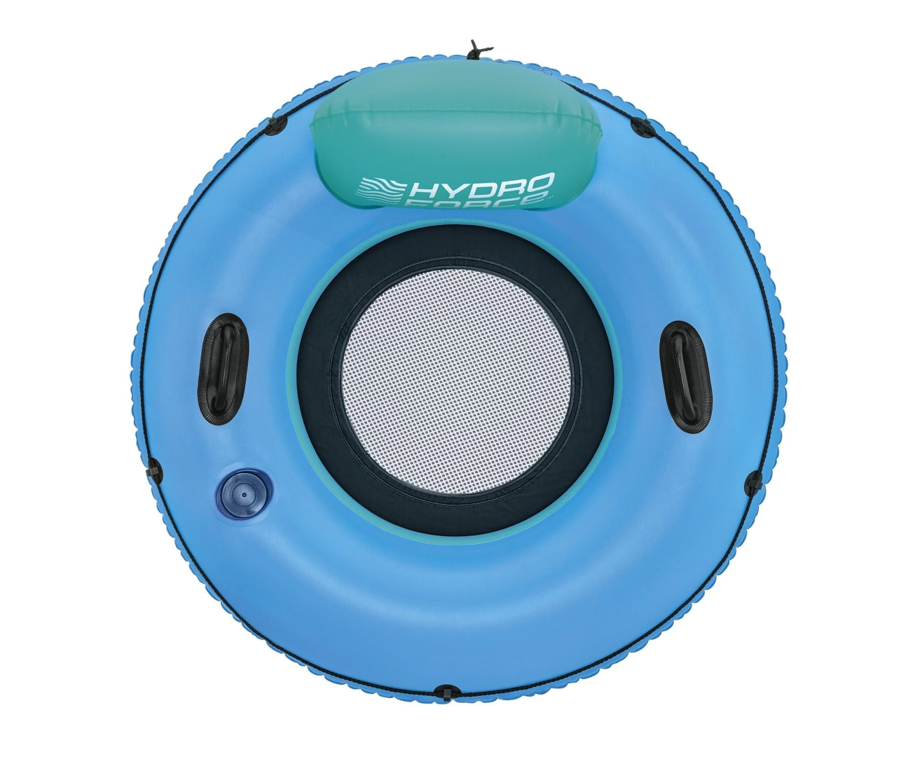 Bóia Insuflável Hydro Force Whitecap Rider Com Encosto Azul 1,19M Bestway