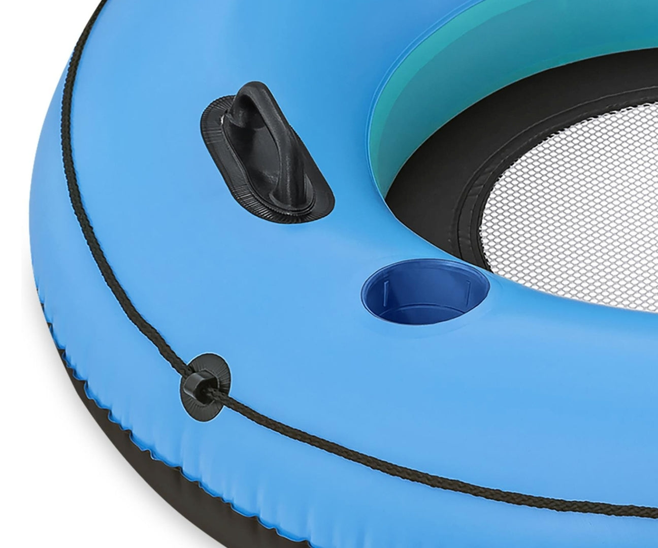Bóia Insuflável Hydro Force Whitecap Rider Com Encosto Azul 1,19M Bestway