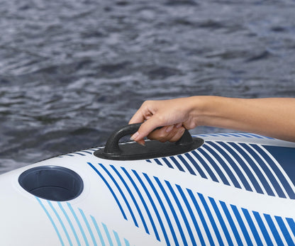 Bóia Insuflável Com Encosto Hydro Force Rapid Rider Azul 1,35M Bestway