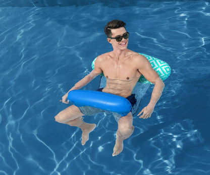 Bóia Insuflável Em Malha Azul 1,45M X 87Cm Bestway
