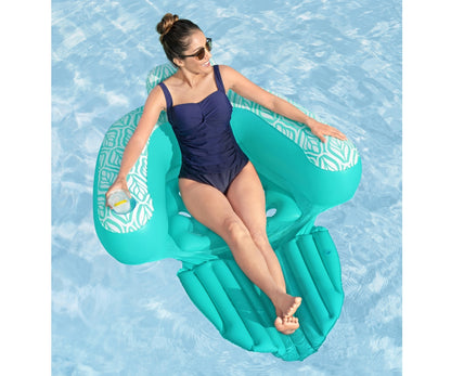 Bóia Insuflável Com Encosto Hortelã 1,45M X 1,2M Bestway