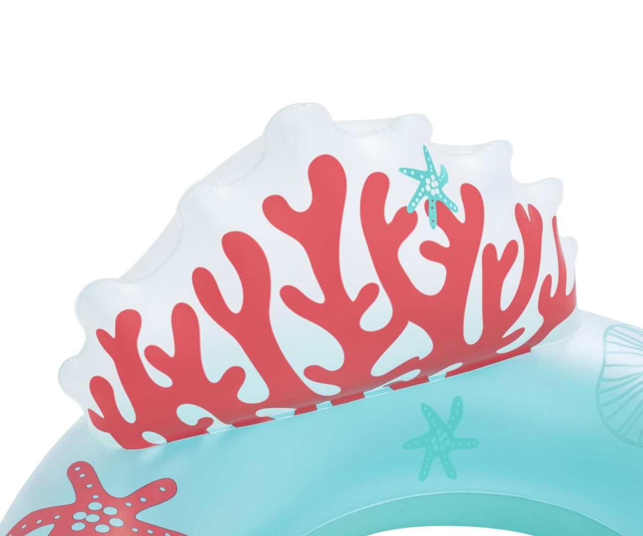 Bóia Insuflável Com Encosto Coral Reef 1,07M X 1,13M Bestway