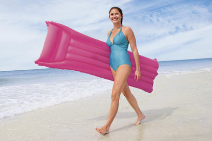 Colchão De Praia Matte 183Cm X 69Cm Azul Bestway