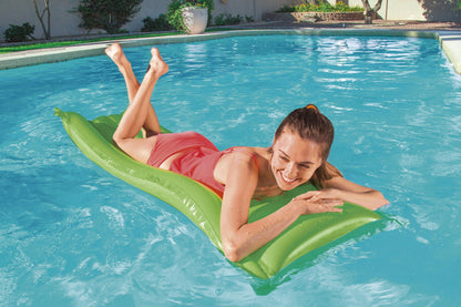 Colchão De Praia Matte 183Cm X 69Cm Azul Bestway