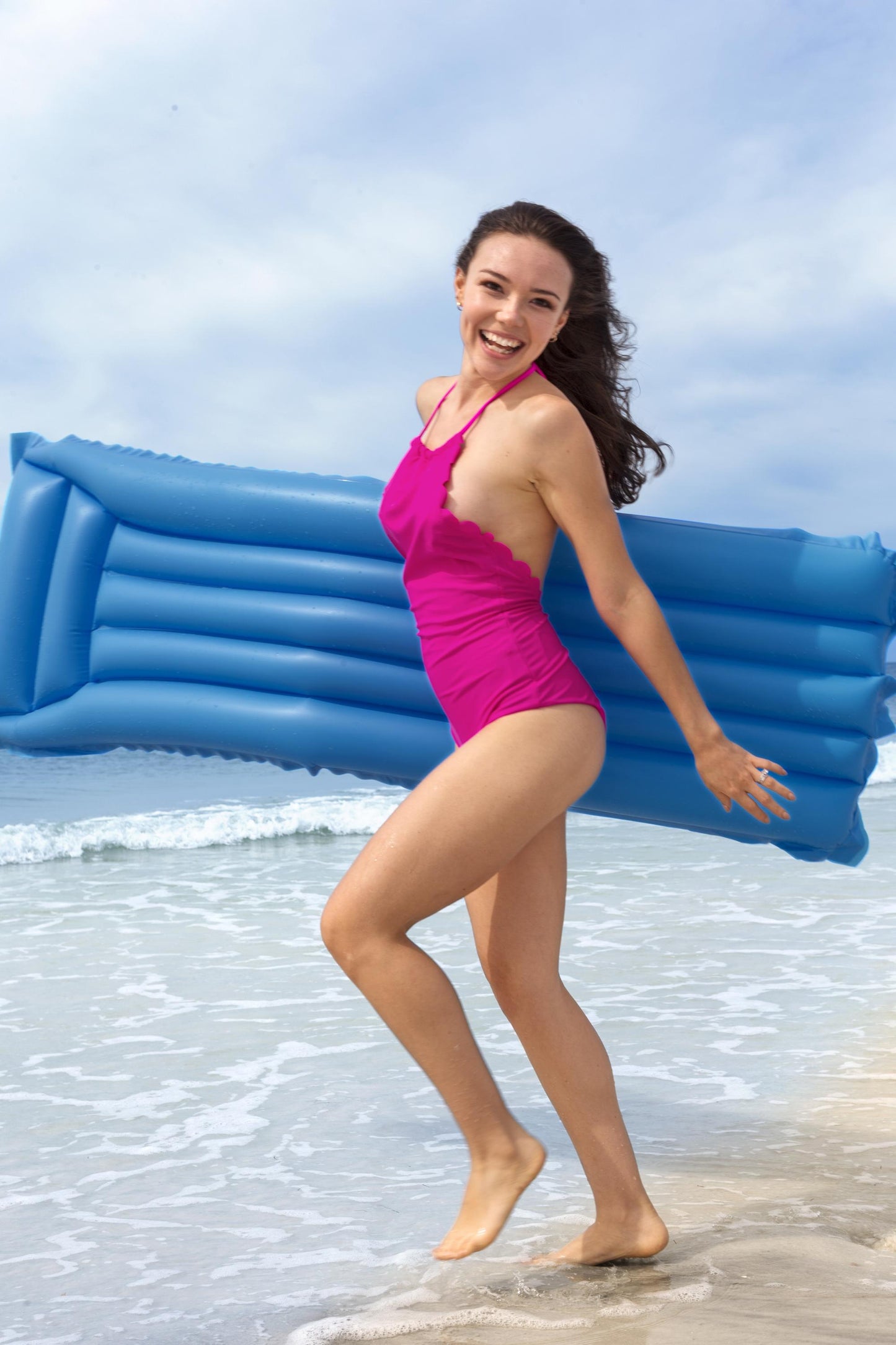 Colchão De Praia Matte 183Cm X 69Cm Azul Bestway