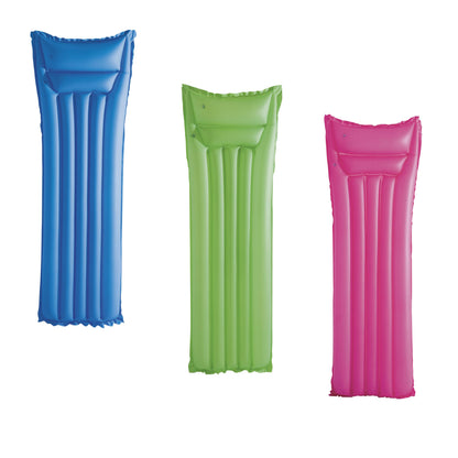 Colchão De Praia Matte 183Cm X 69Cm Azul Bestway