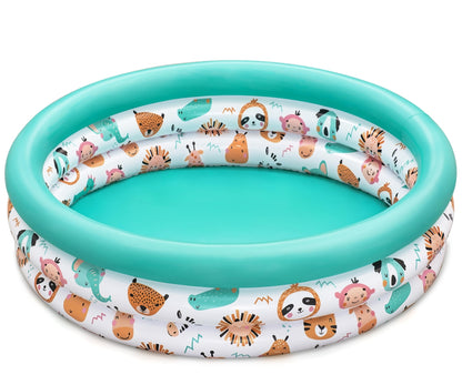 Piscina Insuflável Animais Do Safari 102Cm X 25Cm Bestway