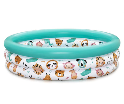 Piscina Insuflável Animais Do Safari 102Cm X 25Cm Bestway