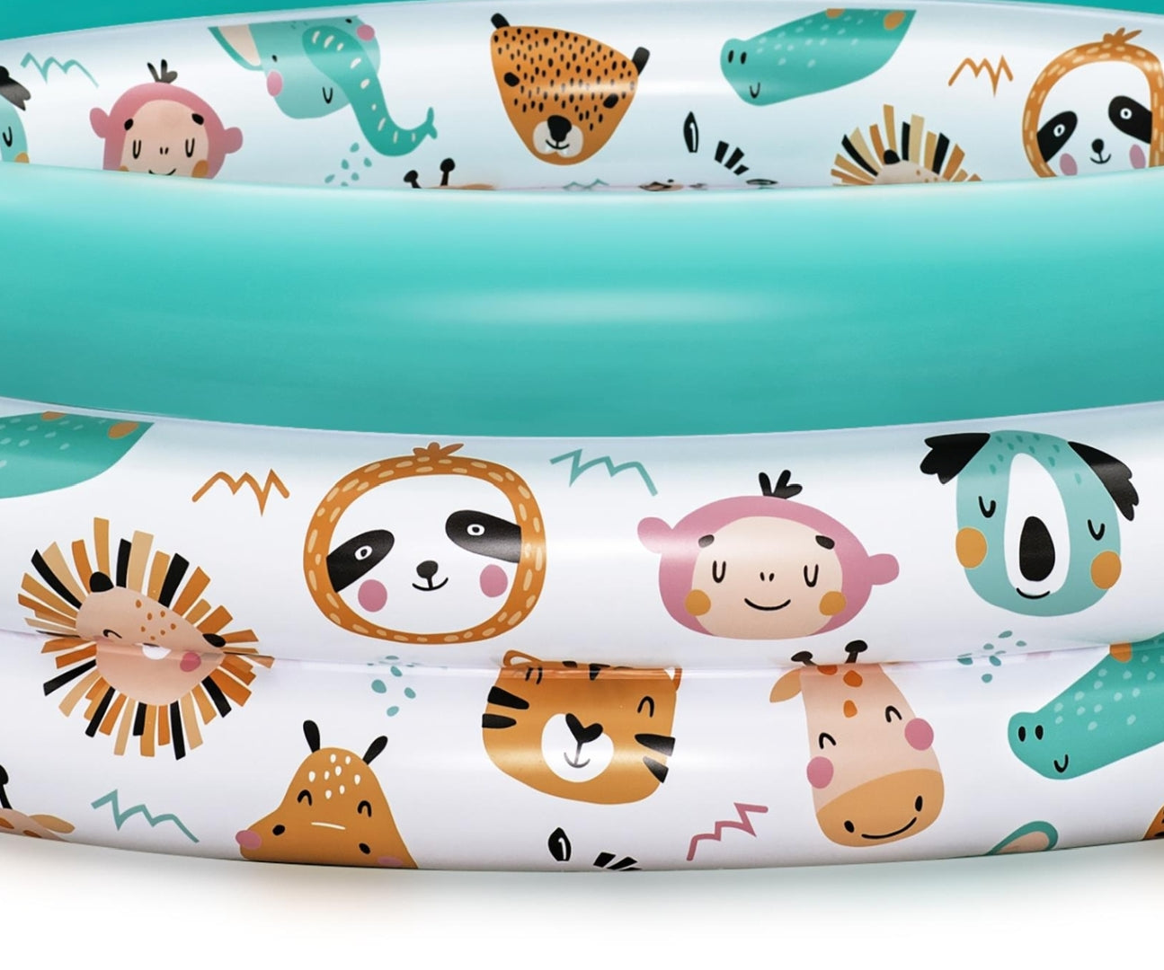 Piscina Insuflável Animais Do Safari 102Cm X 25Cm Bestway
