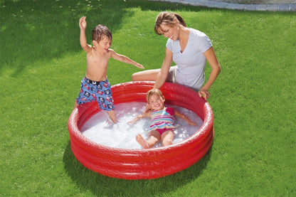 Piscina Insuflável Vermelho 1,22 X 25Cm Bestway