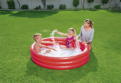 Piscina Insuflável Vermelha 1,52M X 30Cm Bestway