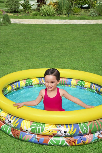 Piscina Insuflável Plantas Tropicais 1,68M X 38Cm Bestway