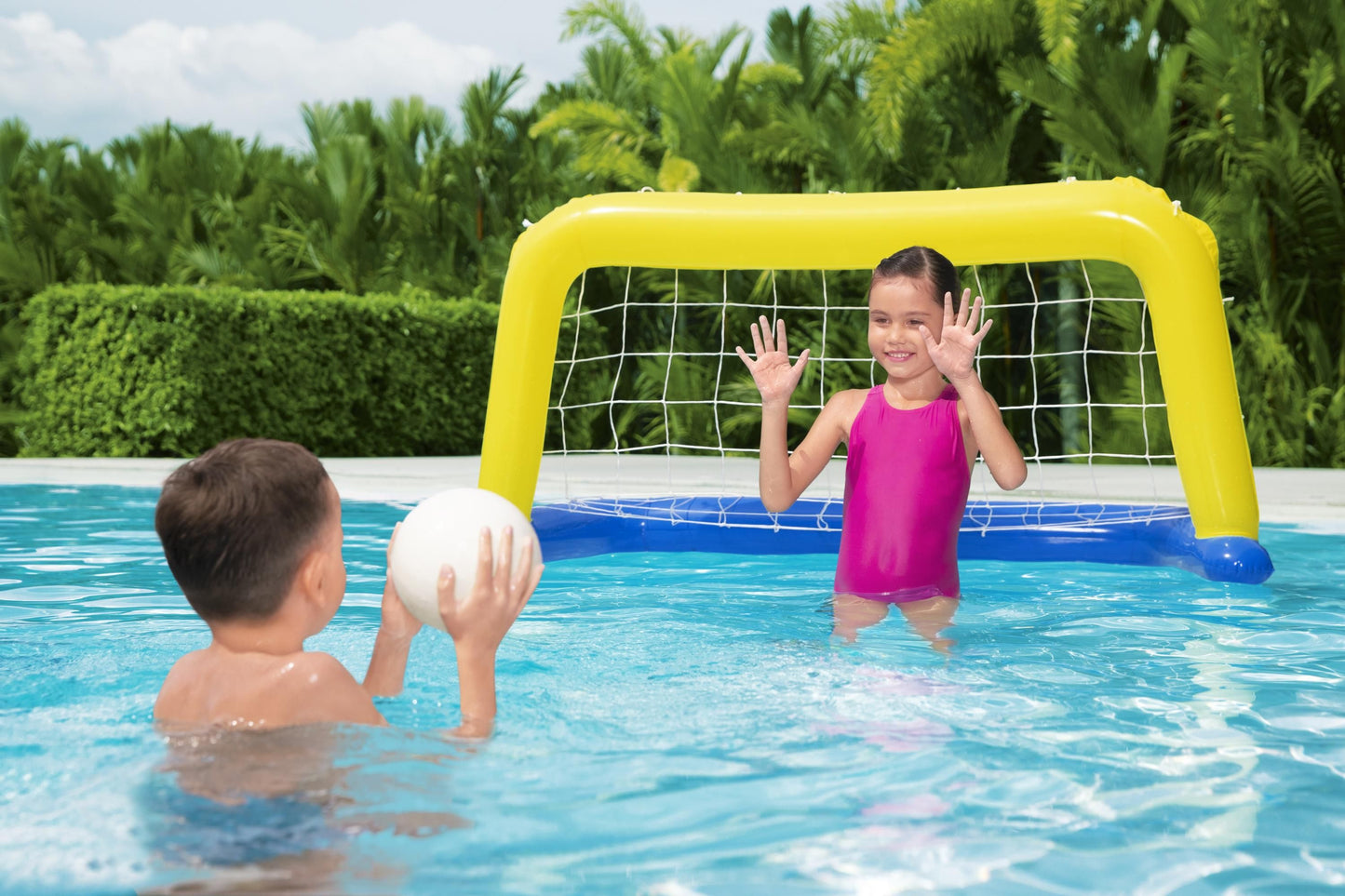 Conjunto De Baliza E Bola Flutuante 1,42M X 76Cm Bestway