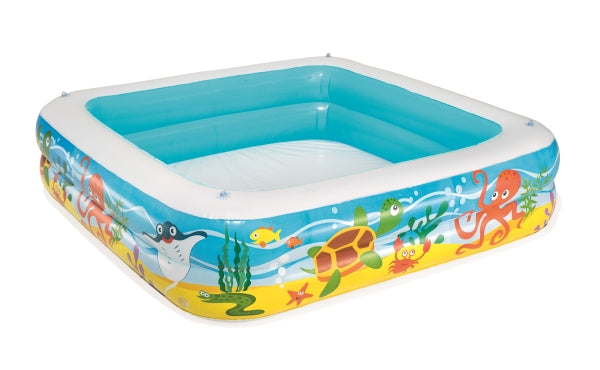 Piscina Rafa Coral Com Cobertura 1,40M X1,40M X1,14M Bestway