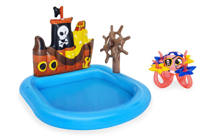 Piscina Navio Pirata Insuflável 140Cm X 130Cm X 104Cm Bestway