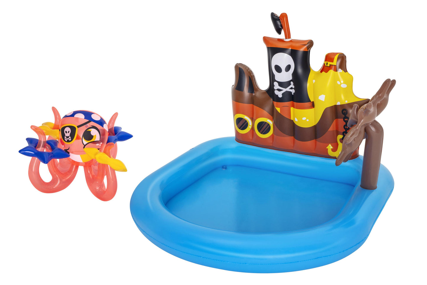 Piscina Navio Pirata Insuflável 140Cm X 130Cm X 104Cm Bestway