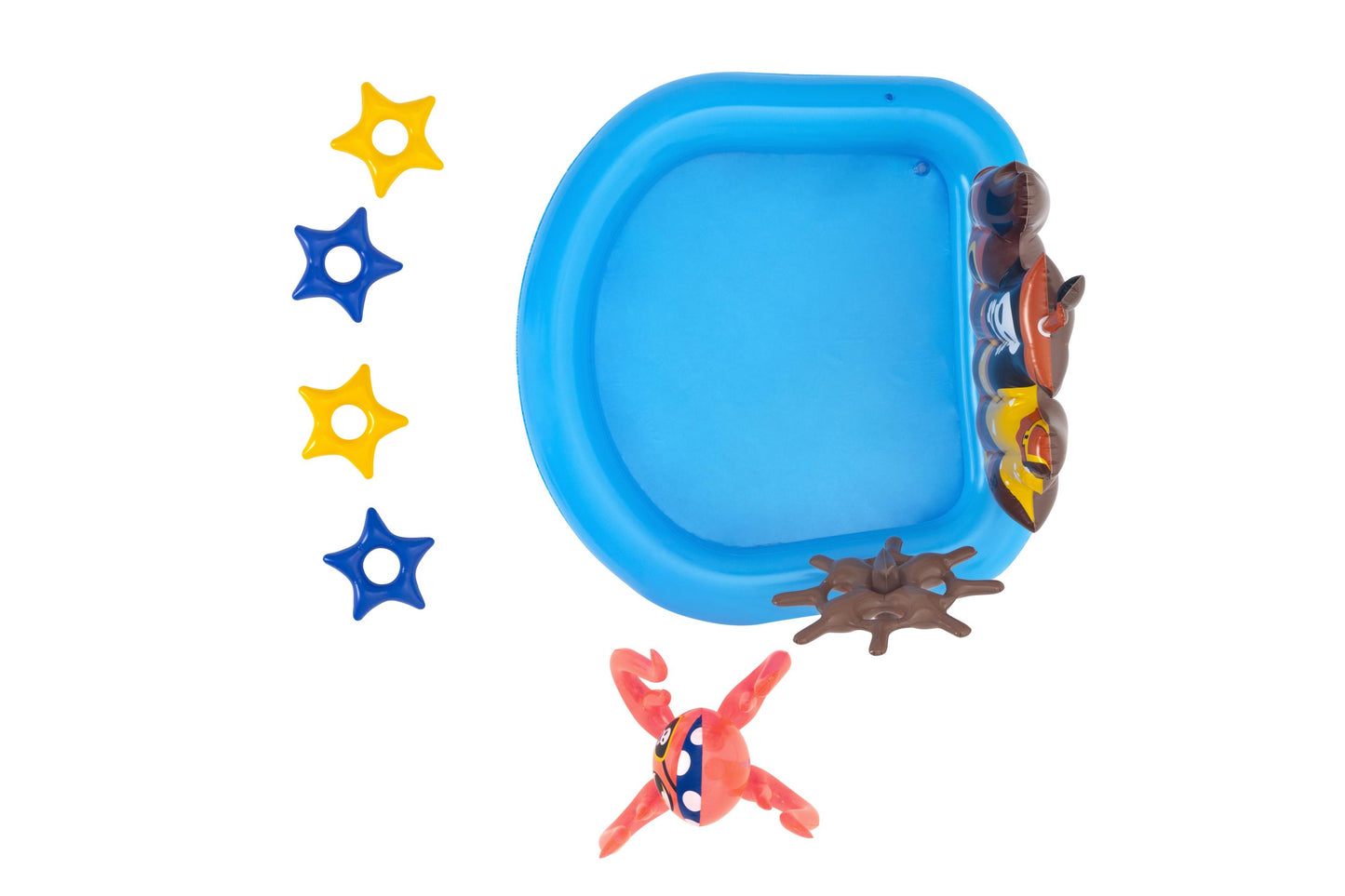 Piscina Navio Pirata Insuflável 140Cm X 130Cm X 104Cm Bestway