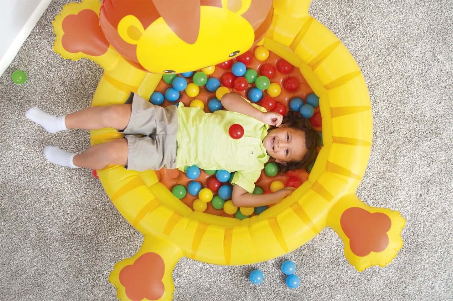 Piscina Insuflável Com Bolas 111Cm X 98Cm X 61,5Cm Bestway