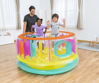 Insuflável Castelo Insuflável Redondo Bouncejam Bouncer 1,80M X 86Cm Bestway