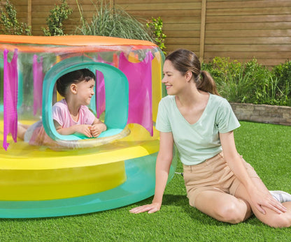 Insuflável Castelo Insuflável Redondo Bouncejam Bouncer 1,80M X 86Cm Bestway