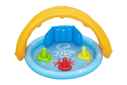 Piscina Insuflável Com Dossel, Encosto E Separador 1,15M X 89Cm X 76Cm Bestway