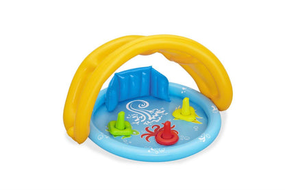 Piscina Insuflável Com Dossel, Encosto E Separador 1,15M X 89Cm X 76Cm Bestway