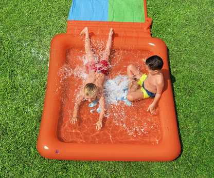 Escorrega Duplo H2Ogo! Super Splash Com Piscina 5,31M Bestway