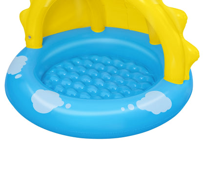 Piscina Insuflável Com Cobertura E Fundo Insuflável Sunshine 1,01M X 97Cm X 71Cm Bestway