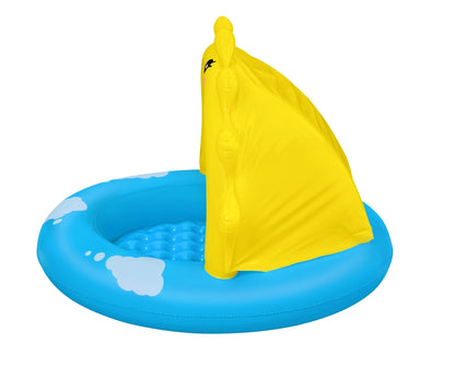 Piscina Insuflável Com Cobertura E Fundo Insuflável Sunshine 1,01M X 97Cm X 71Cm Bestway
